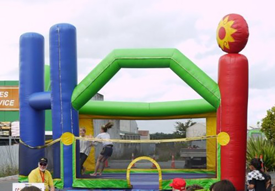 boxing ring bouncy castle